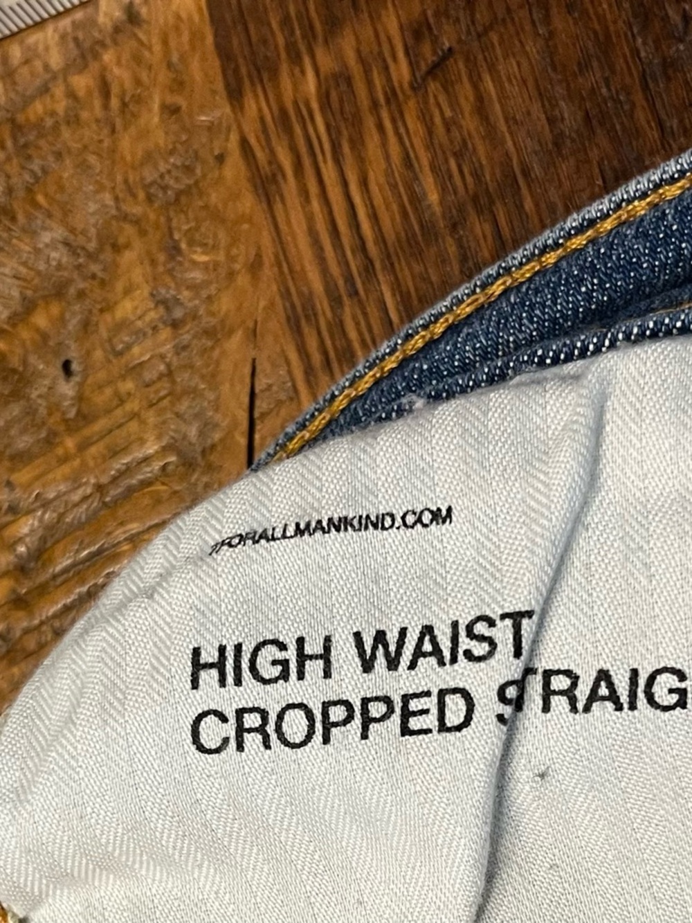 7 for All Mankind cropped jeans size 30 - Picture 6 of 8